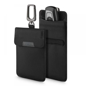 Mob. telefono dėkliukas Spigen Pouch Keyless RFID Signal Blocker - black
