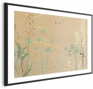Artgeist Plakatas - Bird on a Meadow