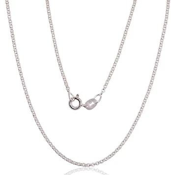 Sidabrinė grandinėlė Rollo 1 mm - 2.2 g. - 1 mm. - 42