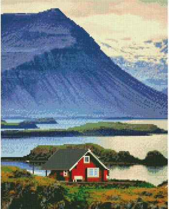 Rami vieta 40*50 cm (apvalus deimančiukai)
