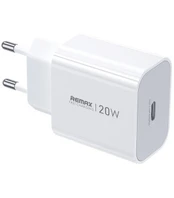 Baltas 20W 1xUSB-C pakrovėjas "Remax CA08"