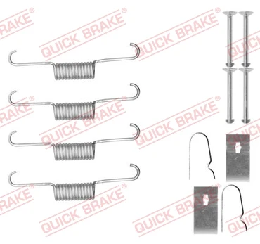 QUICK BRAKE QB105-0884 Brake shoe fitting kit