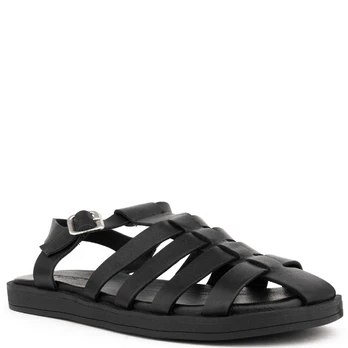Basutės moterims, Juoda, Sandals