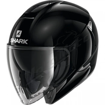 Šalmas Shark Citycruiser Blank Juodas