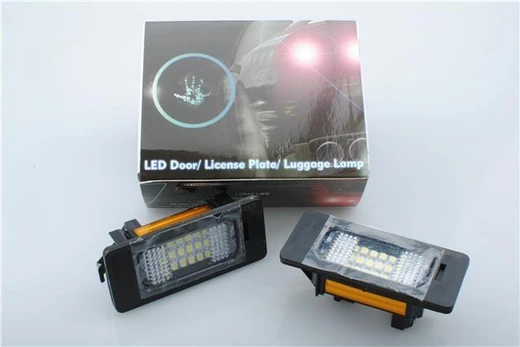M-TECH LED Numerio apšvietimas BMW E90, F30, E60, F10, F25, E70