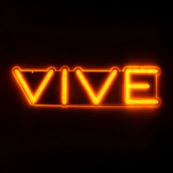 LED neono ženklas VIVE prekės ženklo iškaba