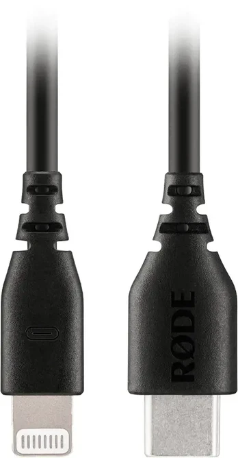 Kabelis Rode SC21 USB Type-C, Lightning, 0.3 m, juoda