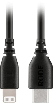 Kabelis Rode SC21 USB Type-C, Lightning, 0.3 m, juoda kaina