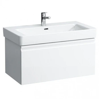 Spintelė praustuvui Laufen Pro S 80 cm, balta blizgi H4835010964751