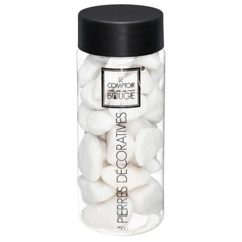 PIERRE DÉCO decorative stones, 750 g, baltas