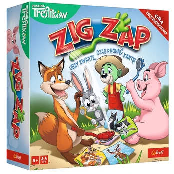 Žaidimas ZIG ZAP Rodzina Treflików 02821