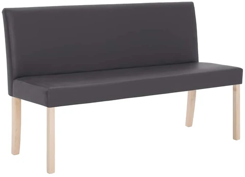 Suoliukas, pilkas, 139,5cm, dirbtinė oda