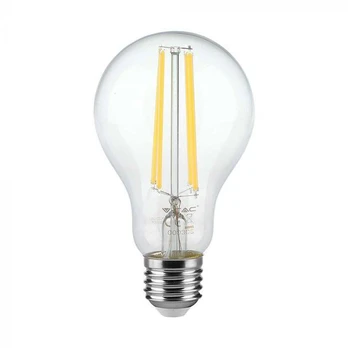 12W LED filamentinė lemputė, E27, A60, 3000K