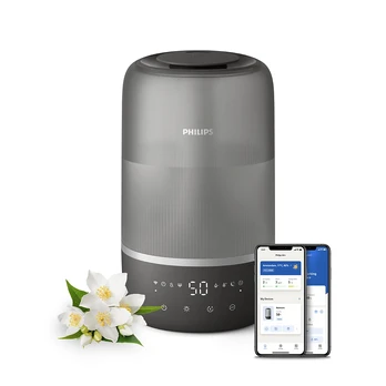 PHILIPS Humidifier Series 1000 Up to 41 m2 3 settings grey