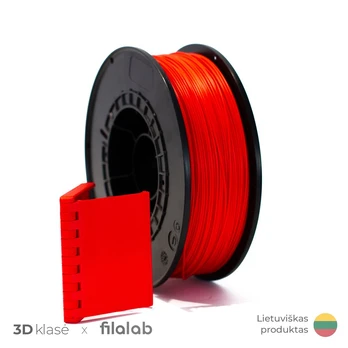 Filalab | PETG 1.75mm 1kg | Red 3D plastikas