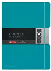 Herlitz Notizheft my.book flex A4 PP 2x 40Bl. kar/lin türkis kaina