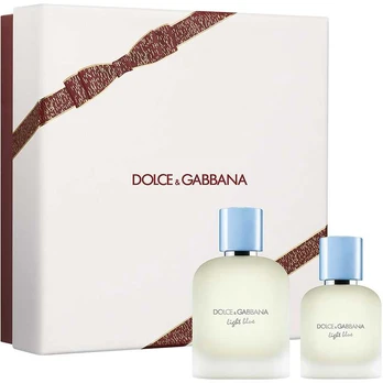 Dolce&Gabbana LIGHT Mėlynas POUR HOMME CASE 2 pcs