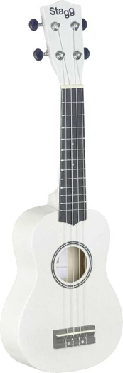 Soprano ukulelė + dėklas Stagg US-Baltas
