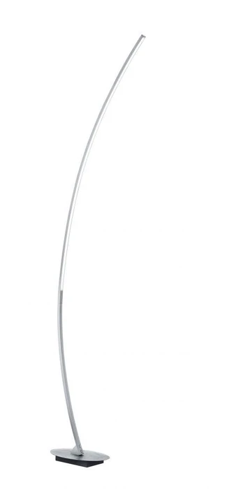 Trio-Lighting Solo LED brushed aluminium stāvlampa