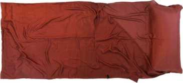 Miegmaišio įklotas Origin Outdoors Silk Rectangular, kaštoninis