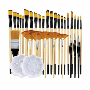 Akrilinės tapybos rinkinys Art Stroke, 34 vnt.