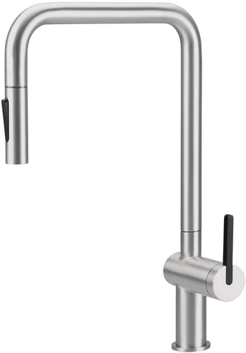 Kitchen faucet with pull-out spout