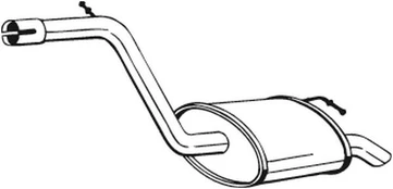 Galinis duslintuvas BOSAL 154-181