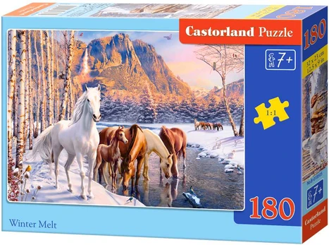 Castorland Dėlionė 180 vnt. - Žiema
