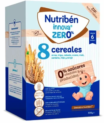 Nutribén Innova 8 Cereals 0% 1 Pack 500g
