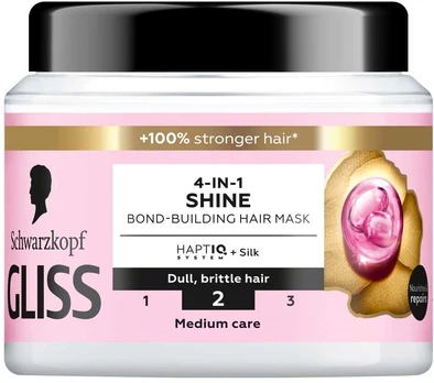 Gliss 4-in-1 Shine maska nadająca blasku 400ml