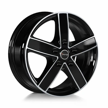 AVUS AC-V51 Black Polished R17 5x114.30 ET45 CB66.10 J7.0