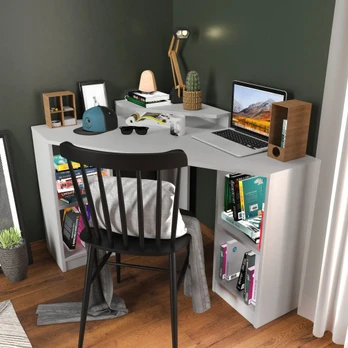 Stalas Kalune Design Floating 322RTC1302, baltas