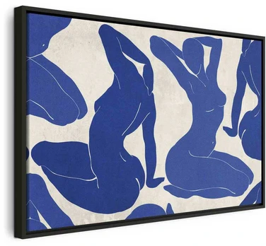 Artgeist Paveikslas - Mėlyna femininity