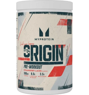 Myprotein Origin Pre-Workout, Strawberry Laces, 600 g