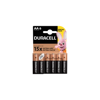 Duracell Basic alkaline batteries 6 pcs (AA)