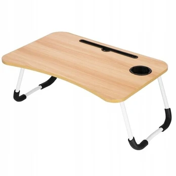 Kompiuterio staliukas, smėlio spalvos