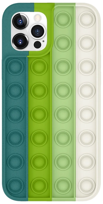Mocco Bubble Antistress Case for Apple iPhone 12 / 12 Pro Black