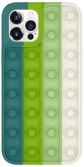 Mocco Bubble Antistress Case for Apple iPhone 12 / 12 Pro Black kaina