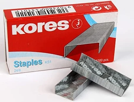 Kores Klammer 24/6 1000 stk.(743101)