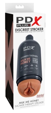 PDX Discreet Stroker Milk Me Honey kaina