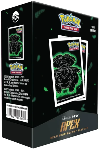 Ultra Pro Pokémon - Neon Kanto: Apex Deck Protector - Venusaur