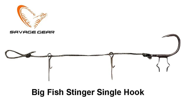 Sistemelė su kabliu Savage gear Big Fish Stinger Single Hook 5/0 .