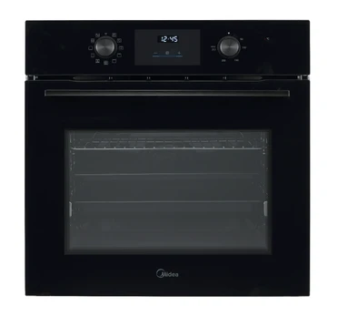Midea MBO65M80M1-BK Oven, Built-in, Electric, Width 59.5 cm, Touch Display, Black