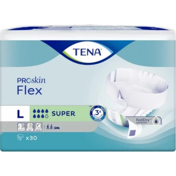 TENA sauskelnės Flex Super, L, 30 vnt.