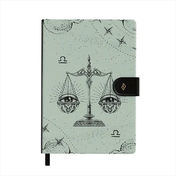 Libra - Notebook, A5 (14.8 x 21cm) / Lined / Turquoise