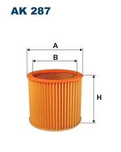 Oro filtras FILTRON AK 287