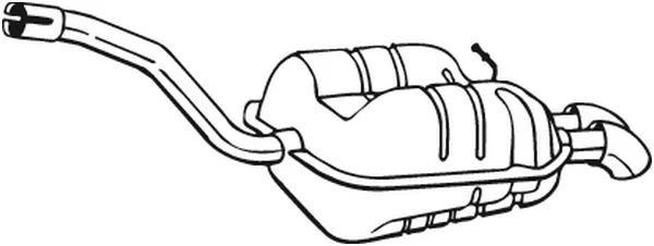 Galinis duslintuvas BOSAL 233-547