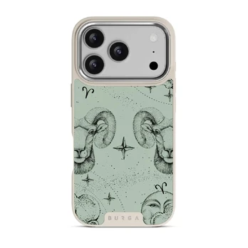 Aries - iPhone 17 Pro Case, Elite Light (MagSafe) / Silver / Turquoise