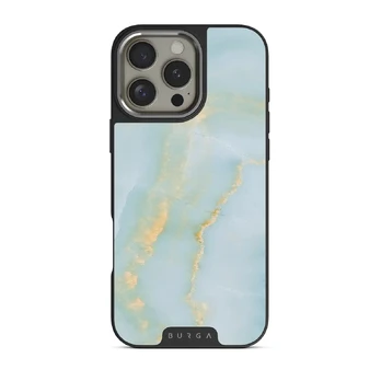Sea Salt - iPhone 16 Pro Max Case, Elite Dark (MagSafe) / Silver