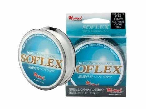 Valas fluorokarboninis Momoi Soflex 50 m